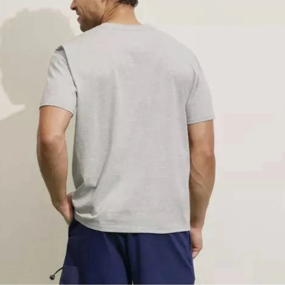 Prince pickleball Gray and Black Logo T-Shirt - Picture 4 of 4